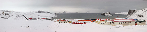 Villa Las Estrellas in Antarctica