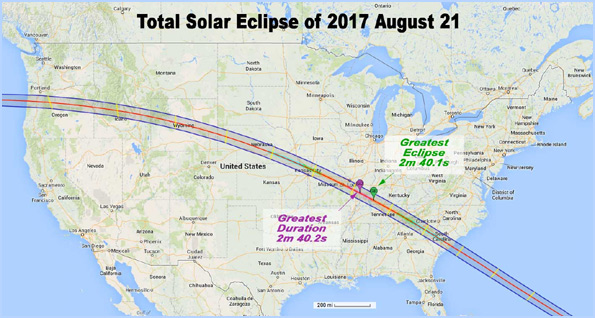 Solar Eclipse August 21, 2017 proves globe earth
