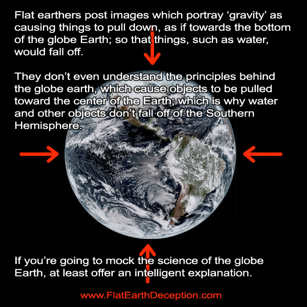 Earth gravity flat earth explanations fall flat!