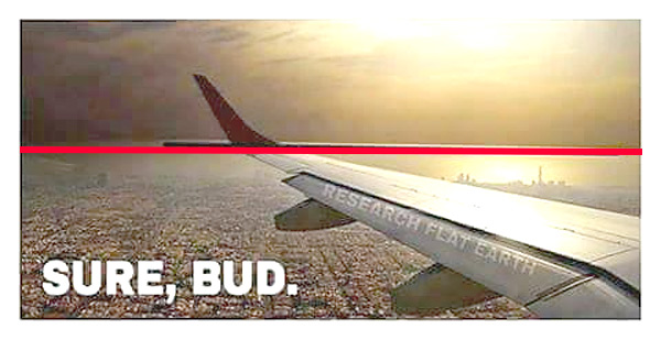 Flat earthers supposed straight horizon photo shows curvature