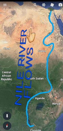 In the Official Flat Earth vs Globe Earth Biblical Discussion Facebook group, BJ Painter posted this gem about nile flowing north on globe earth