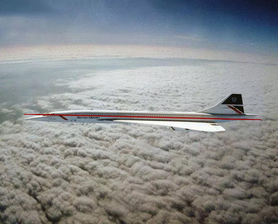 Concorde Jet proves curved earth