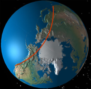 Airplane Flights Prove The Flat Earth Deception, Los Angeles to Shanghai, over land