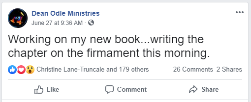 Dean Odle Ministries Flat Earth book
