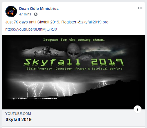 Skyfall 2019 with Nathan Roberts and Pastor Dean Odle
